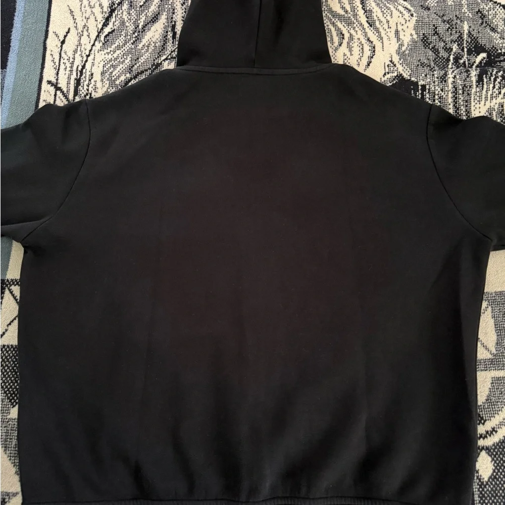 Polo by Ralph Lauren Black Zip-Up Hoodie with White Pony